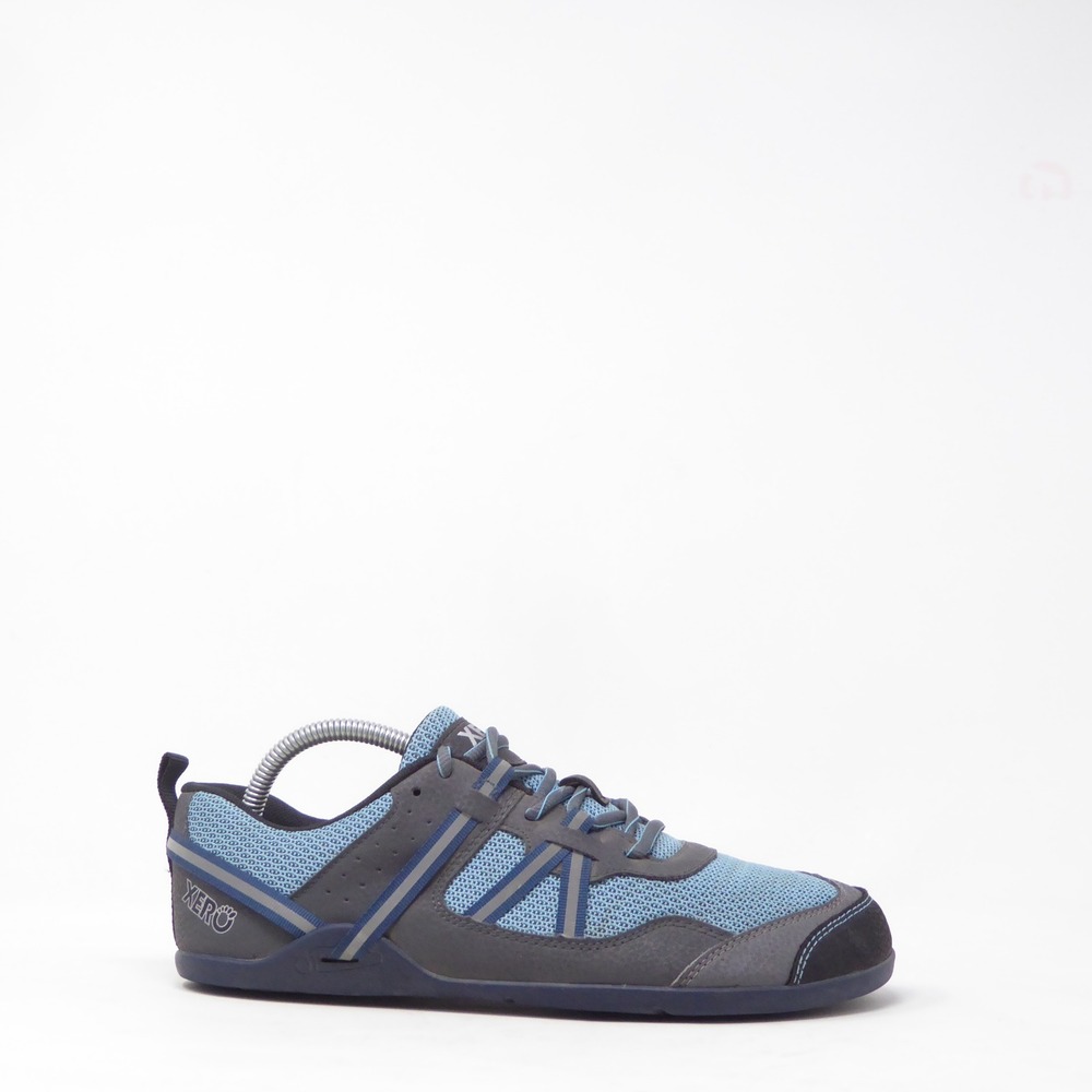 Xero Shoes Womens Prio Running Shoes Blue Grey Barefoot Minimalist 10